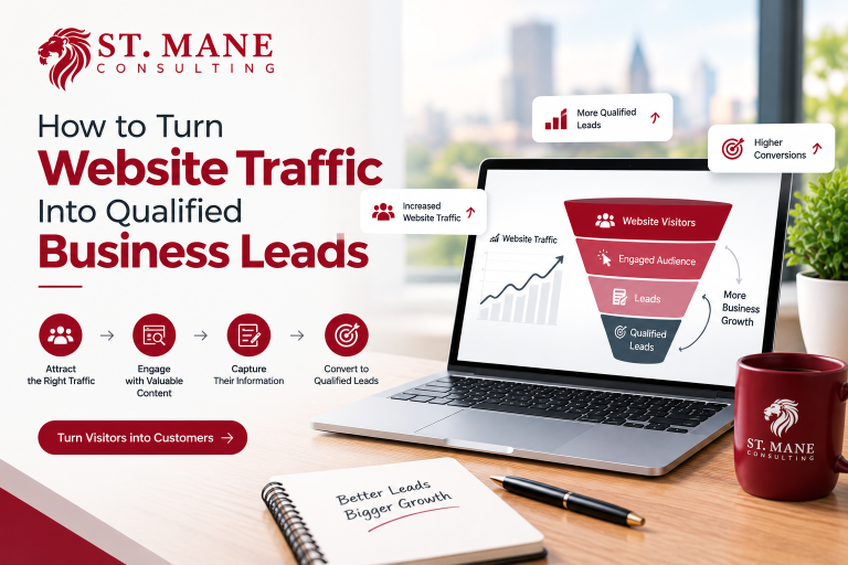 How to Turn Website Traffic Into Qualified Business Leads